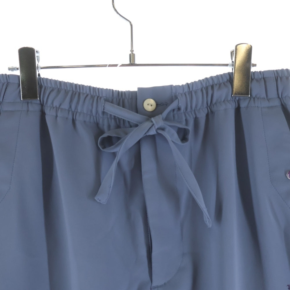 Needles(ニードルス) PIPING COWBOY PANT パイピング ロゴデザイン カウボーイ イージーパンツ ブルー GL186
