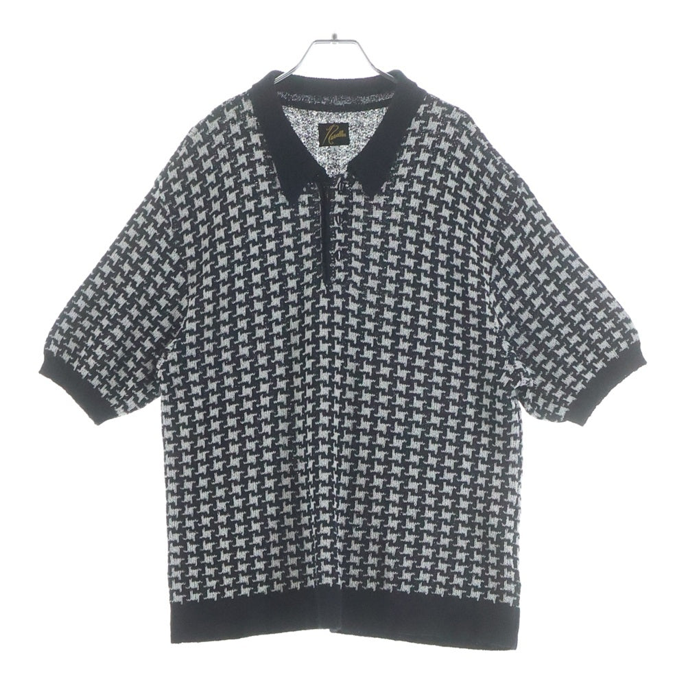 Needles(ニードルス) POLO SWEATER HOUNDSTOOTH ハウンズトゥース柄