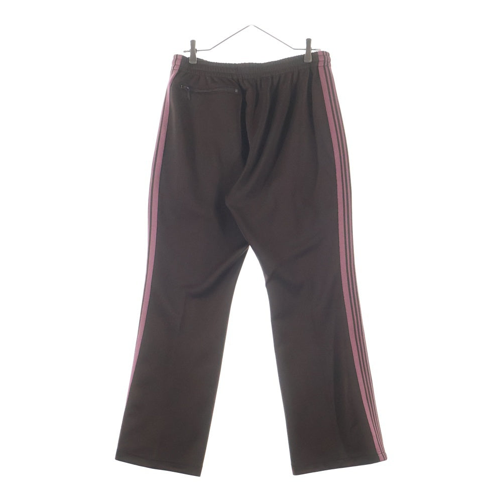 Needles(ニードルス) 19AW BOOTCUT TRACK PANT ブーツカット ロゴデザイン トラックパンツ ブラウン FK336