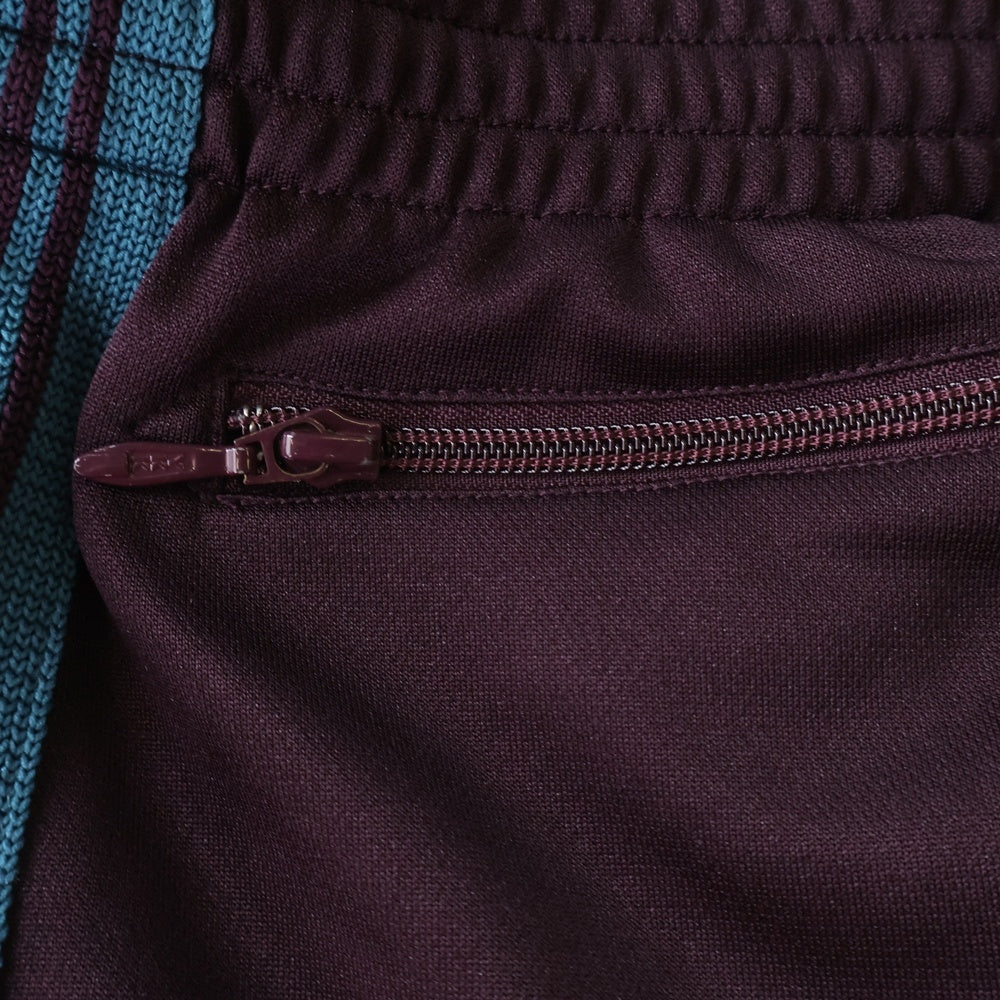 Needles(ニードルス) 20SS POLY SMOOTH TRACK PANT ポリ スムース ロゴデザイン トラックパンツ レッド GL216
