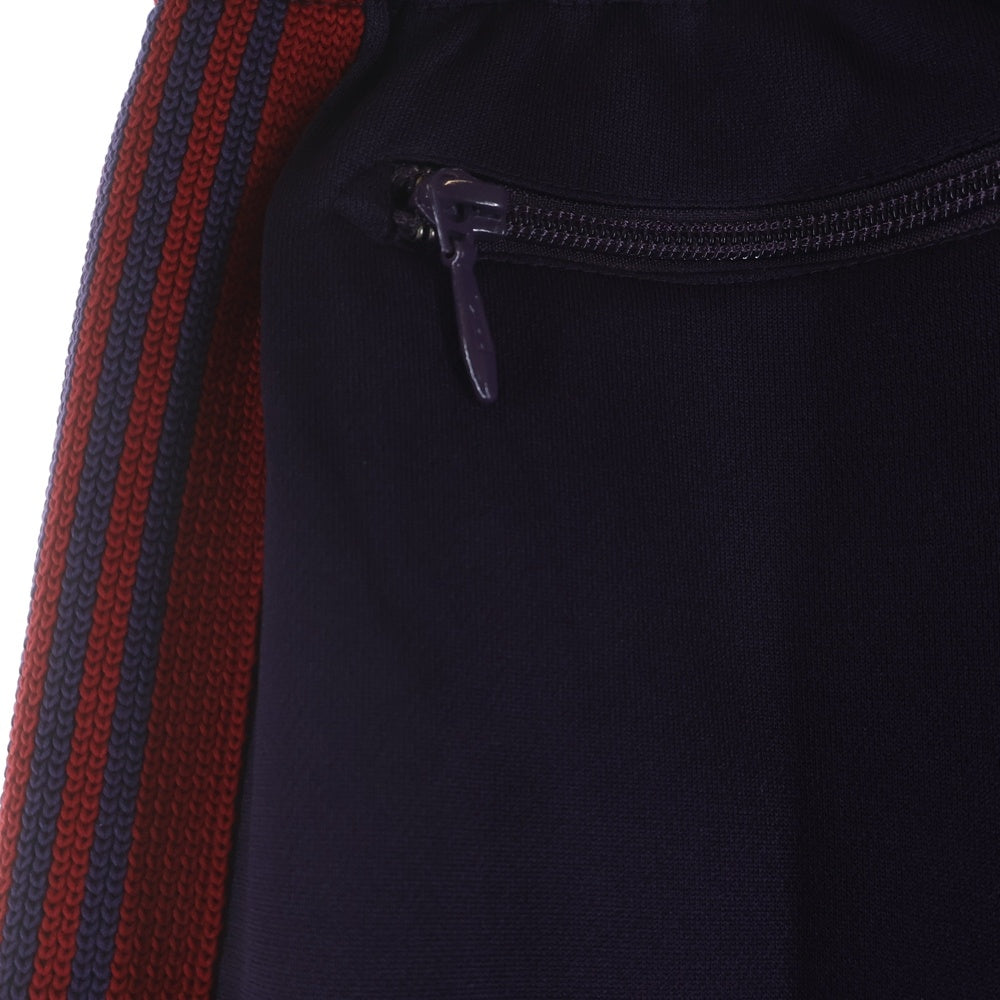 Needles(ニードルス) 22AW POLY SMOOTH TRACK PANT ポリ スムース ロゴデザイン トラックパンツ パープル LQ229