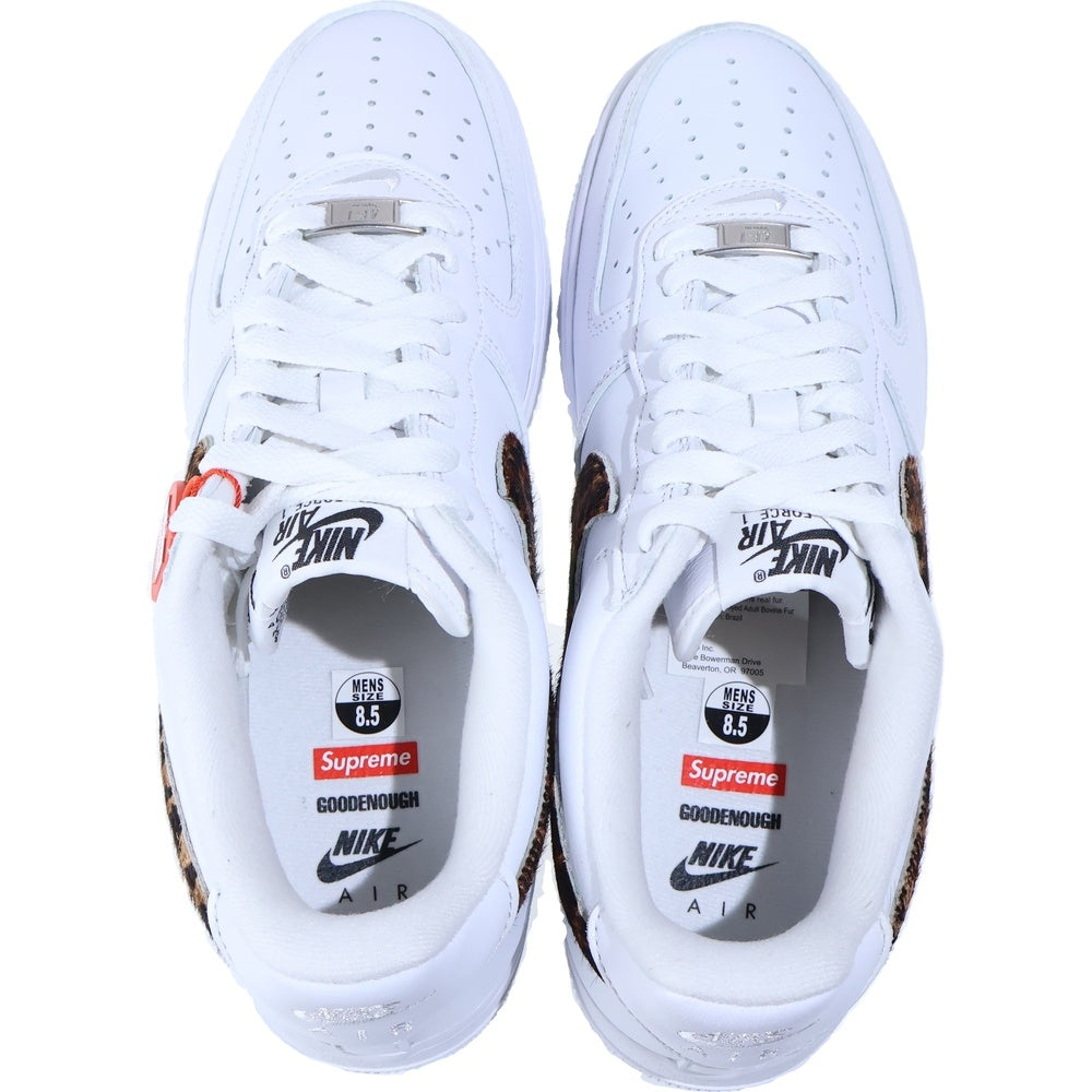 NIKE(ナイキ) ×Supreme ×GOODENOUGH AIR FORCE 1 LOW シュプリーム/グッドイナフ エアフォース1 ローカットスニーカー ホワイト US8.5/26.5cm IM3483-100