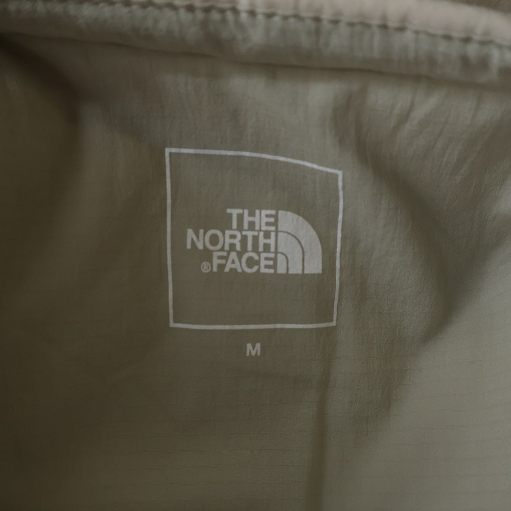 THE NORTH FACE(ザノースフェイス) MEADOW WARM VEST メドウウォーム ロゴエンブロイダリー パファーベスト ホワイト NY82330