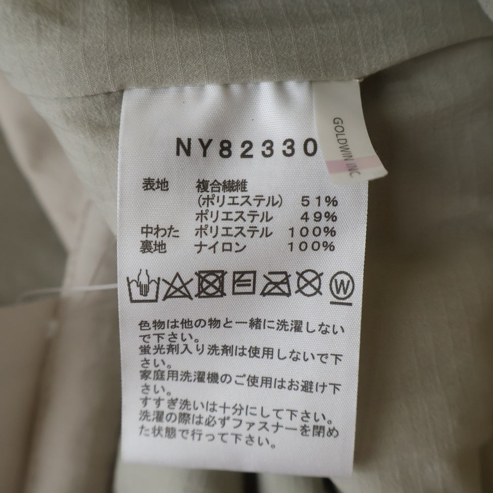 THE NORTH FACE(ザノースフェイス) MEADOW WARM VEST メドウウォーム ロゴエンブロイダリー パファーベスト ホワイト NY82330