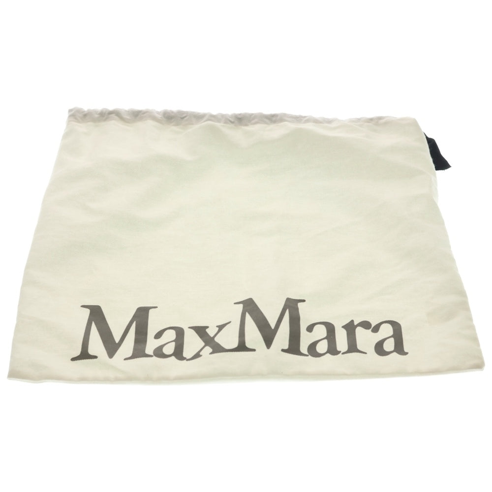 Max Mara(マックスマーラ) ARCHETIPO アルケティポ レザー ショルダーバッグ ブラック レディース
