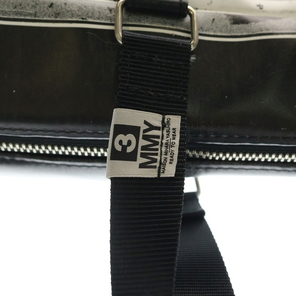 MAISON MIHARAYASUHIRO(メゾンミハラヤスヒロ) 24SS Boombox Shoulder Bag ブームボックス ラジカセプリント ショルダーバッグ ブラック C12BG501