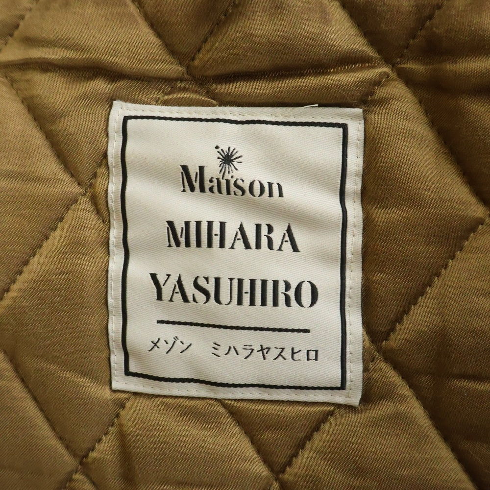 MAISON MIHARAYASUHIRO(メゾンミハラヤスヒロ) 24AW Souvenir Jacket エンブロイダリー スーベニアジャケット スカジャン ブルー/ホワイト J13BL141