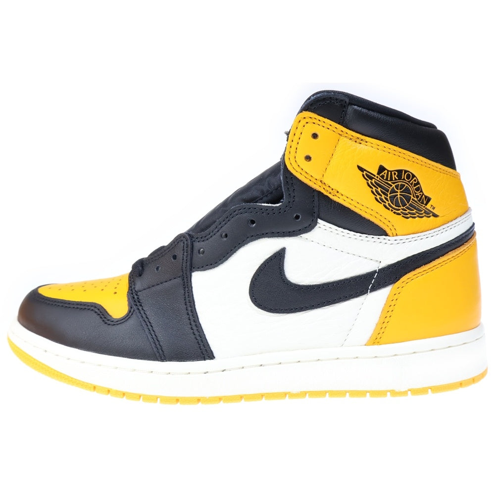NIKE(ナイキ) AIR JORDAN1 RETRO HIGH OG TAXI エアジョーダン1 レトロ タクシー ハイカットスニーカー イエロー US10.5/28.5cm 555088-711