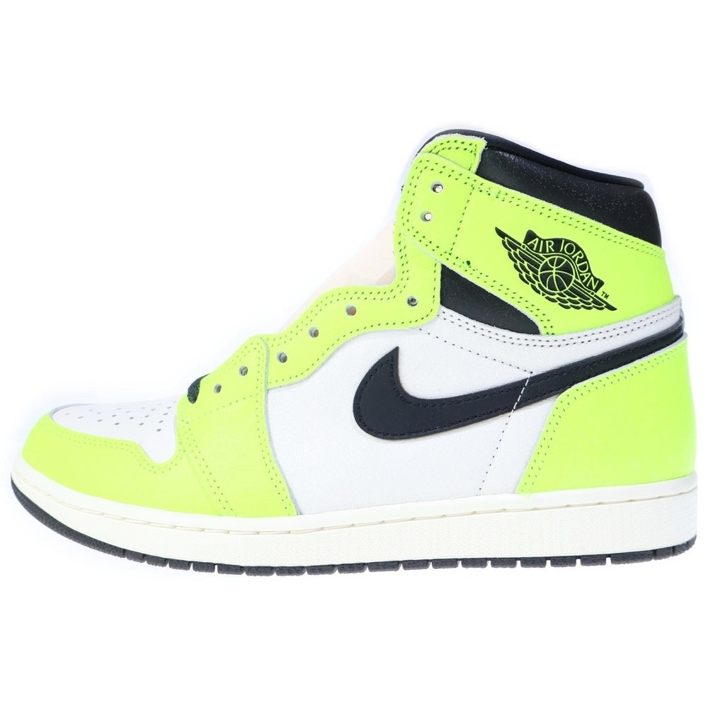 NIKE(ナイキ) AIR JORDAN 1 HIGH OG VOLT VISIONAIRE エアジョーダン 1 ボルト ヴィジョネア ハイカットスニーカー イエロー/ホワイト US10.5/28.5cm 555088-