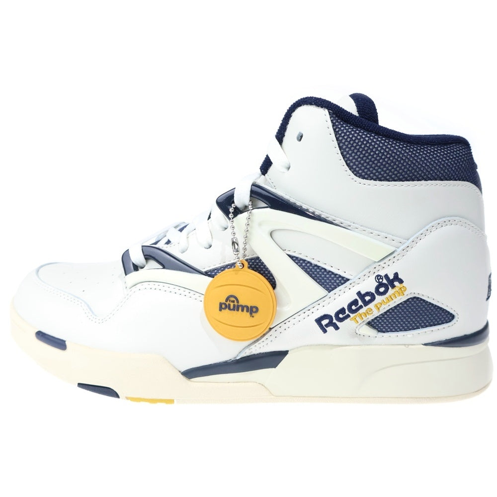 Reebok(リーボック) PUMP OMNI ZONE 2 CHALK ポンプ オムニ ゾーン2 チョーク ハイカットスニーカー ホワイト/ネイビー US10.5/28.5cm GY5301