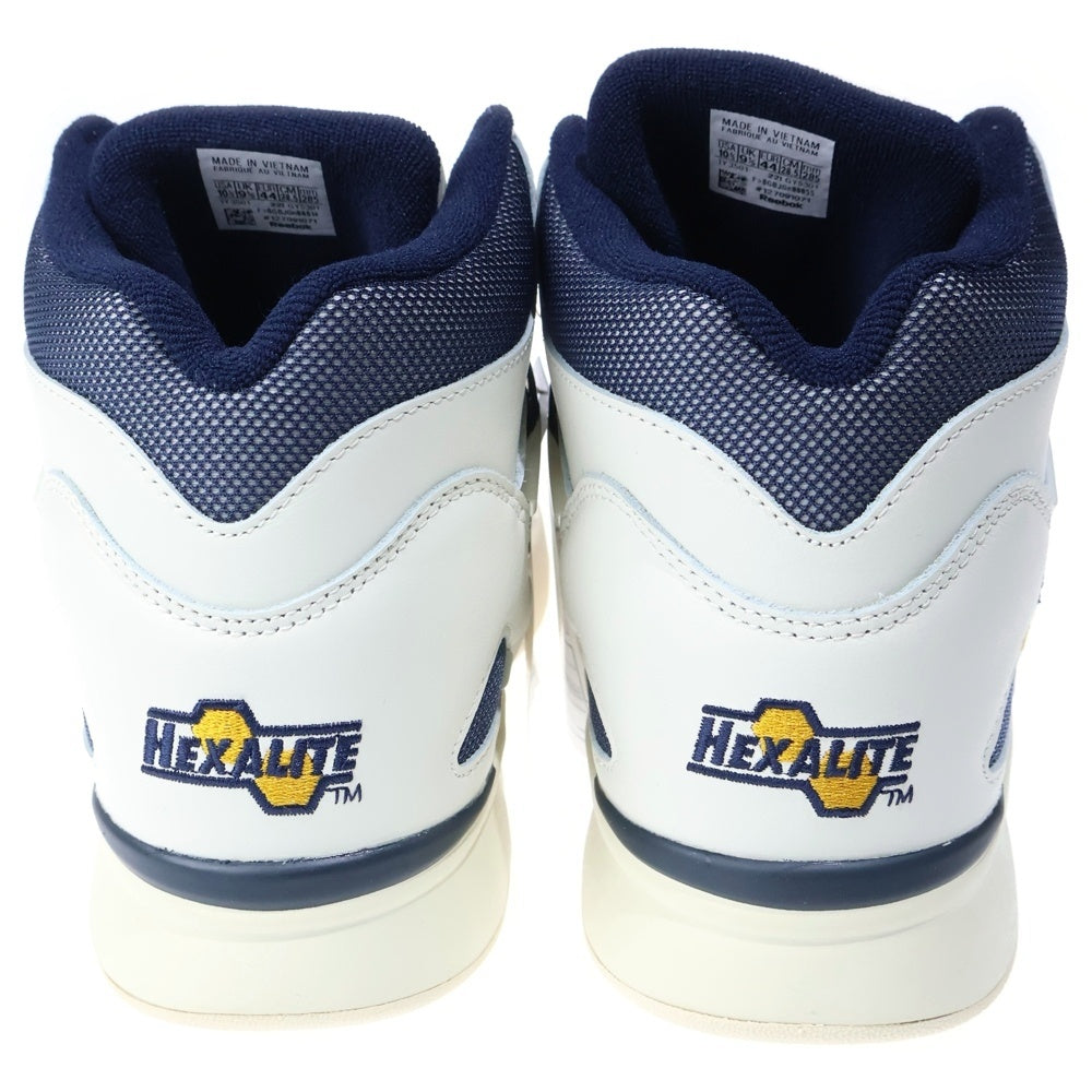 Reebok(リーボック) PUMP OMNI ZONE 2 CHALK ポンプ オムニ ゾーン2 チョーク ハイカットスニーカー ホワイト/ネイビー US10.5/28.5cm GY5301