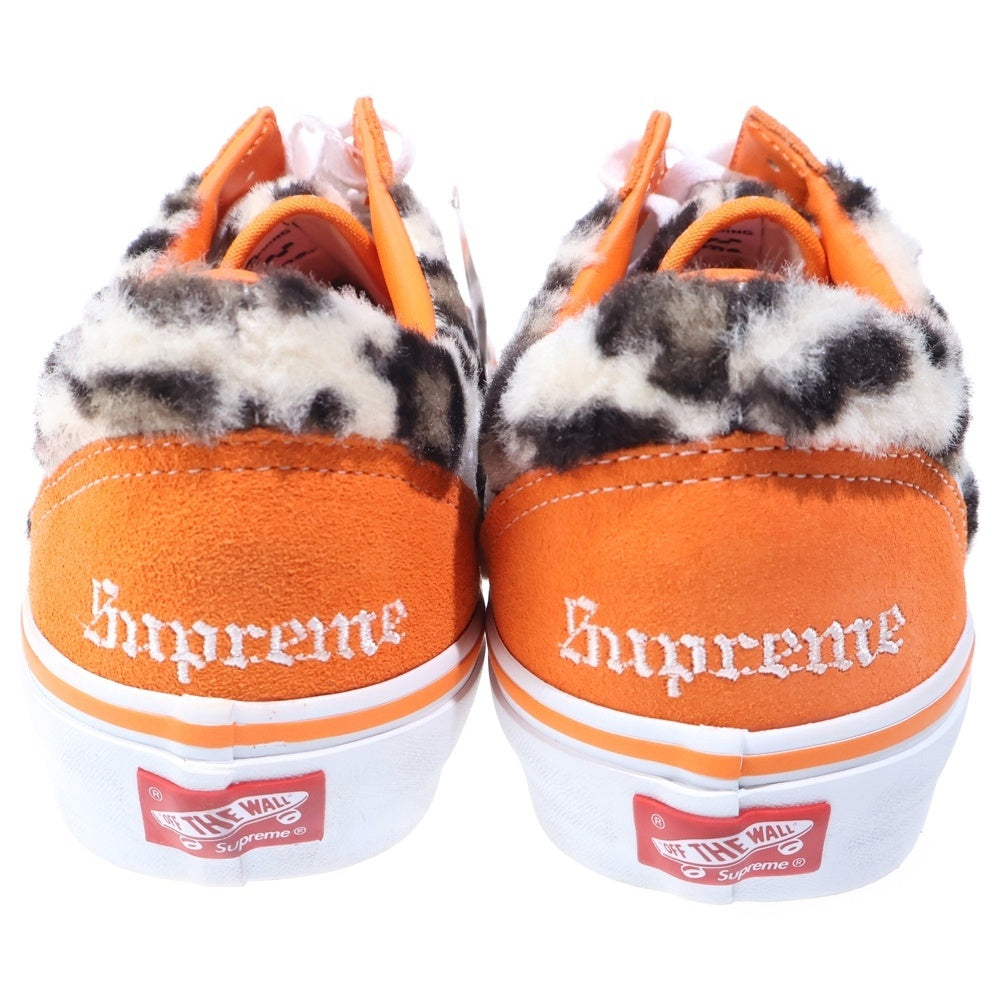 SUPREME(シュプリーム) 23AW ×Leopard Old Skool バンズ レオパード オールドスクール ローカットスニーカー オレンジ US10.5/28.5cm VN0A5FCBORA