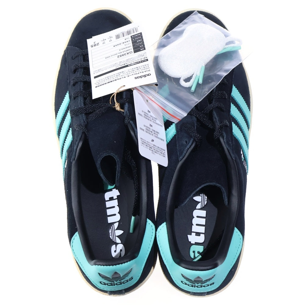 adidas(アディダス) ×WIND AND SEA ×ATMOS CAMPUS 80S ウィンダンシー アトモス キャンパス ローカットスニーカー ブラック/ブルー US10.5/28.5cm GX3952