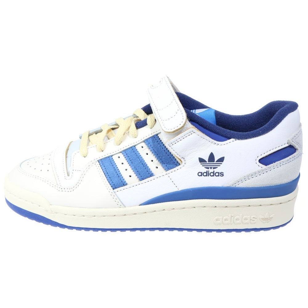 adidas(アディダス) FORUM 84 LOW フォーラム84 ローカットスニーカー ホワイト/ブルー US10/28cm S23764