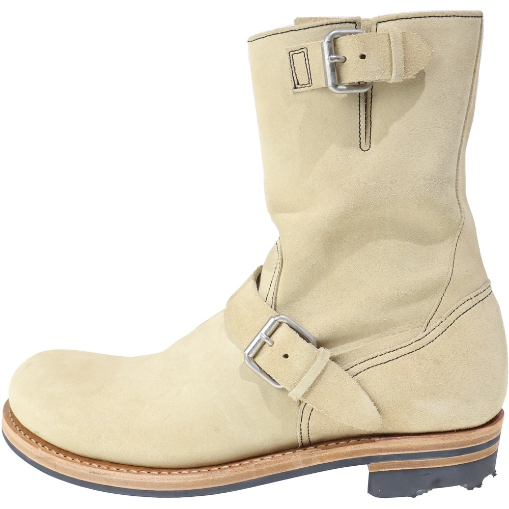 nonnative(ノンネイティブ) TRUCKER ZIP UP BOOTS COW LEATHER サイドジップ トラッカーレザーブーツ ベージュ 99032 2081