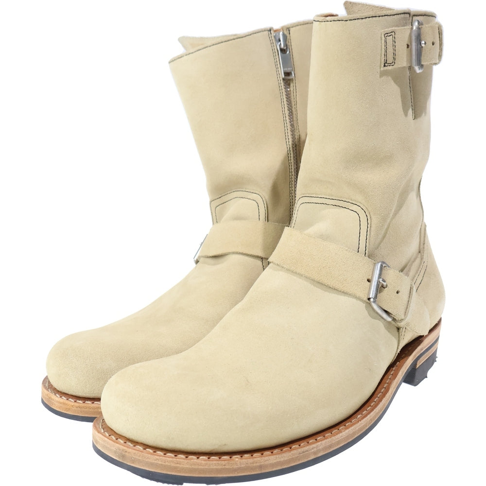 nonnative(ノンネイティブ) TRUCKER ZIP UP BOOTS COW LEATHER サイドジップ トラッカーレザーブーツ ベージュ 99032 2081