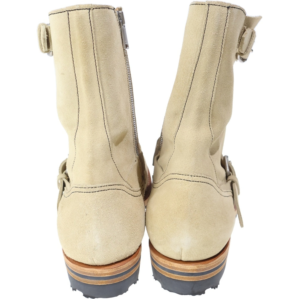 nonnative(ノンネイティブ) TRUCKER ZIP UP BOOTS COW LEATHER サイドジップ トラッカーレザーブーツ ベージュ 99032 2081