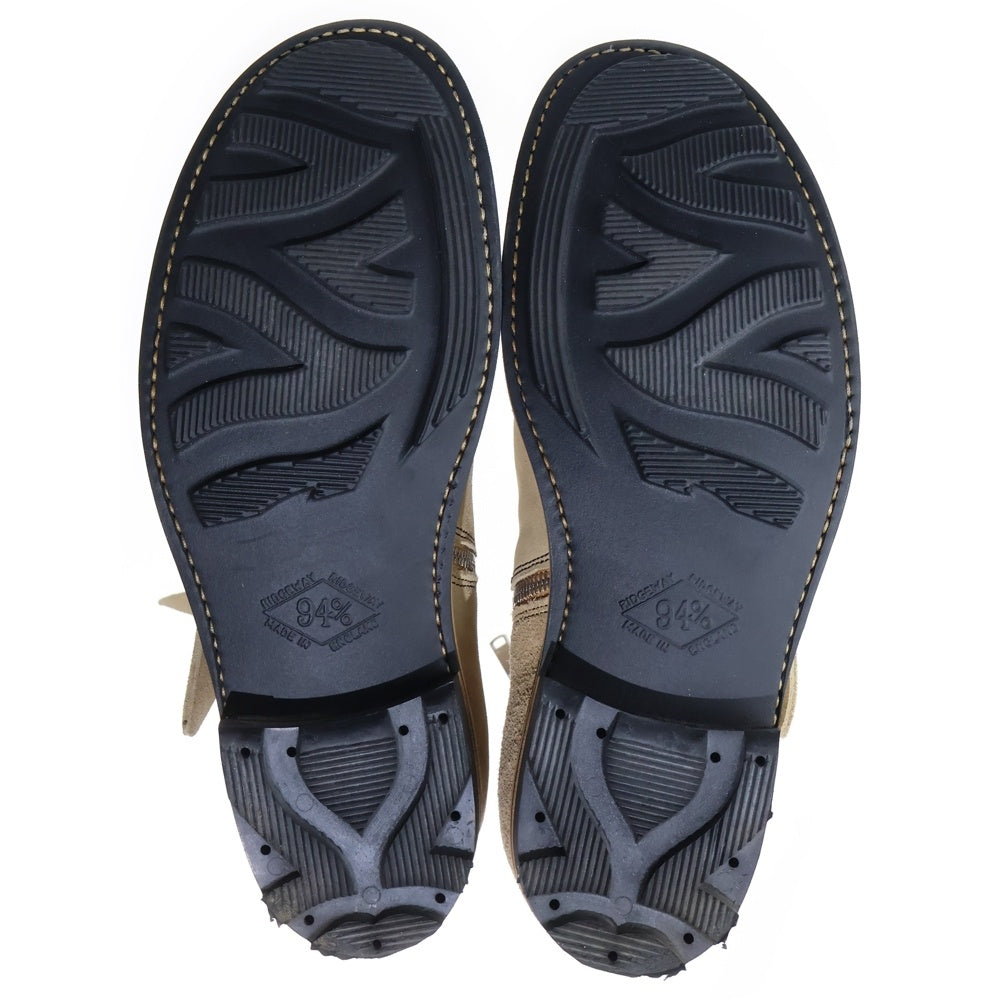 nonnative(ノンネイティブ) TRUCKER ZIP UP BOOTS COW LEATHER サイドジップ トラッカーレザーブーツ ベージュ 99032 2081