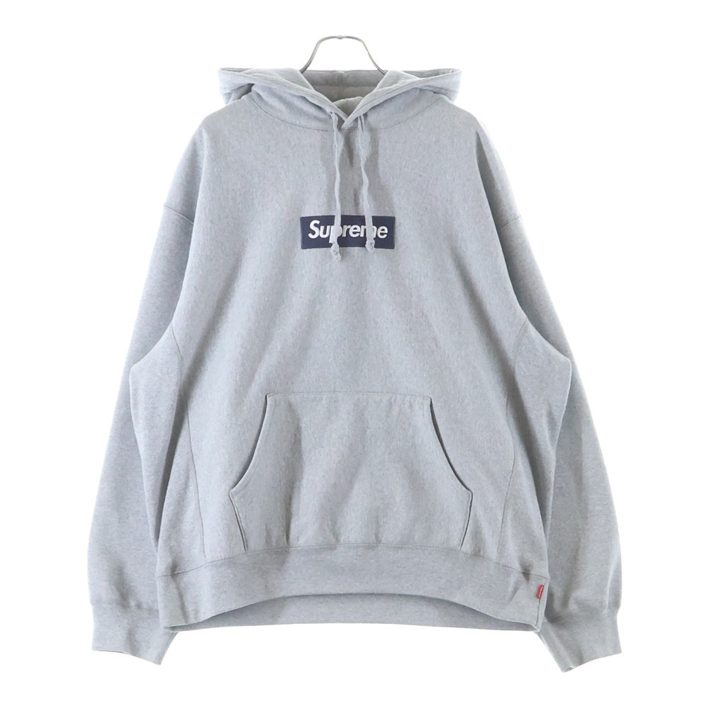 SUPREME(シュプリーム) 25AW Box Logo Hooded Sweatshirt ボックスロゴ スウェットプルオーバーパーカー フーディー グレー