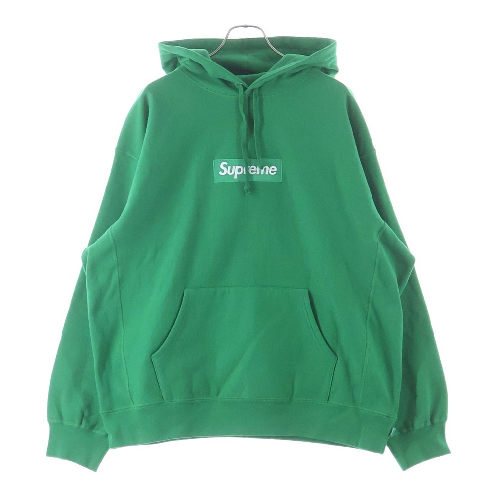 SUPREME(シュプリーム) 24AW Box Logo Hooded Sweatshirt ボックスロゴ スウェットプルオーバーパーカー フーディー グリーン