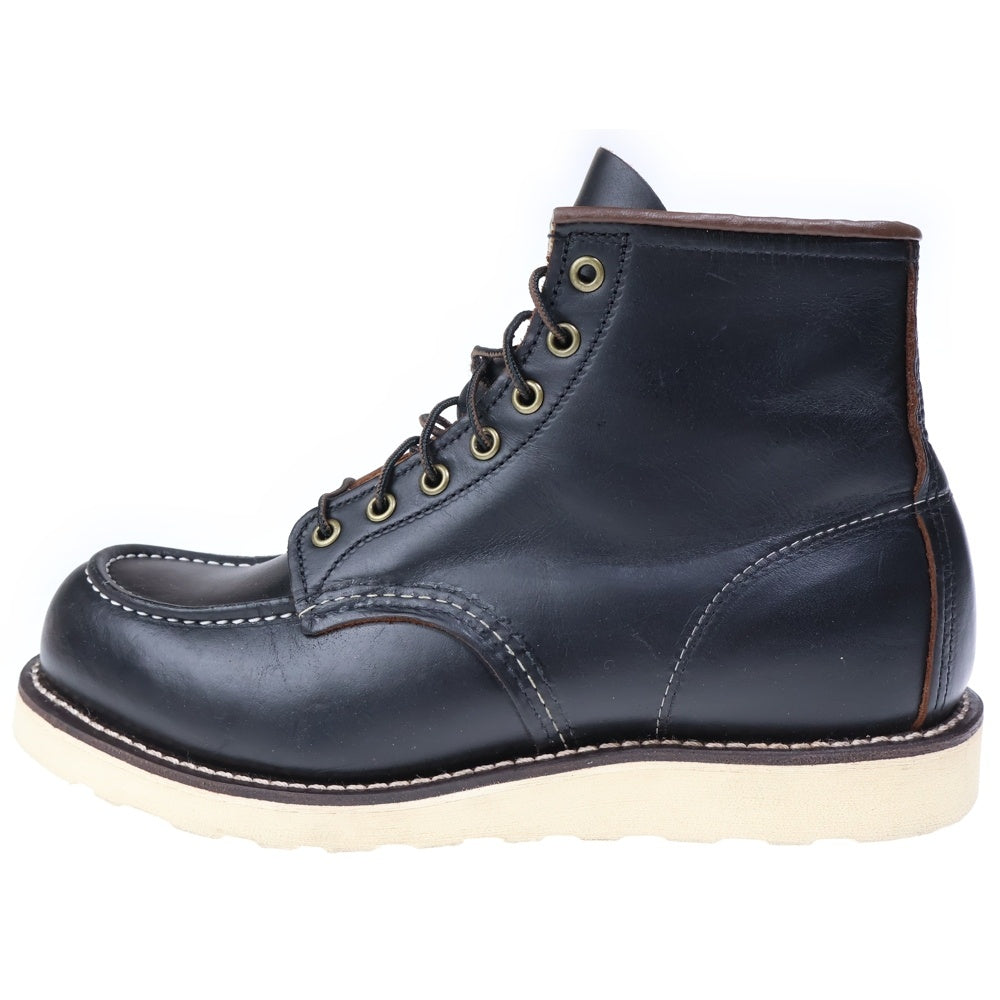 RED WING(レッド ウイング) 6 INCH CLASSIC MOC 6インチ クラシックモック USA製 レザー ブーツ ブラック