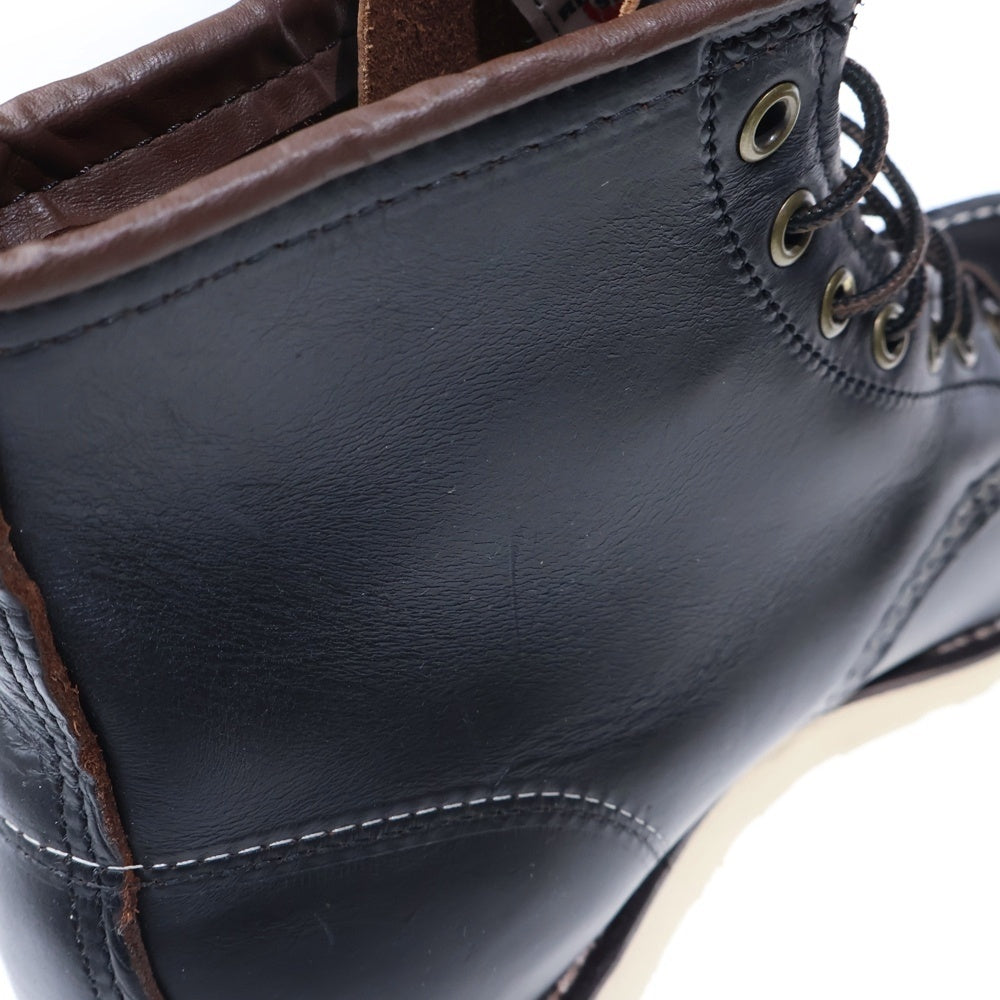 RED WING(レッド ウイング) 6 INCH CLASSIC MOC 6インチ クラシックモック USA製 レザー ブーツ ブラック