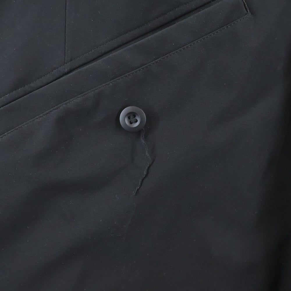 SOPHNET.(ソフネット) 26SS EX. EDUVACATION COAT イーエックス エデュバケーション ステンカラーコート ブラック SPNT-260049