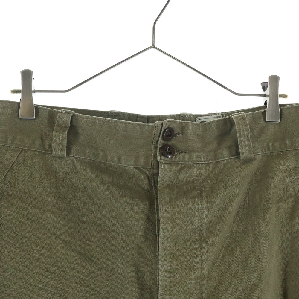 VINTAGE(ヴィンテージ) 60S VINTAGE FRENCH ARMY M47後期 CARGO PANTS フランス軍 ヴィンテージ ミリタリーカーゴパンツ カーキ