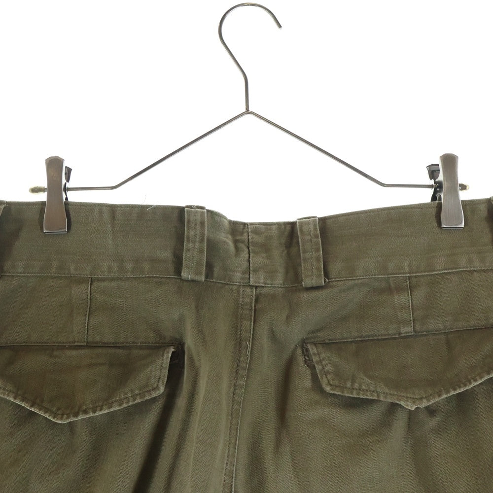 VINTAGE(ヴィンテージ) 60S VINTAGE FRENCH ARMY M47後期 CARGO PANTS フランス軍 ヴィンテージ ミリタリーカーゴパンツ カーキ
