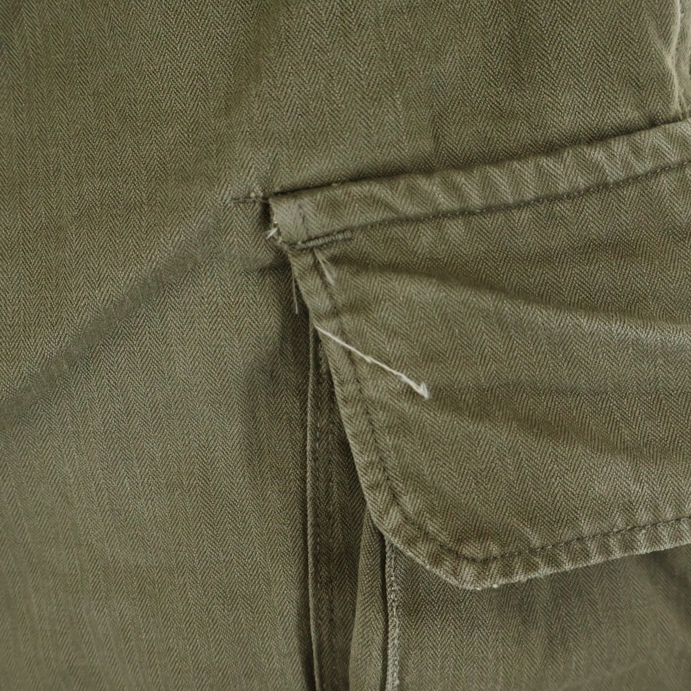 VINTAGE(ヴィンテージ) 60S VINTAGE FRENCH ARMY M47後期 CARGO PANTS フランス軍 ヴィンテージ ミリタリーカーゴパンツ カーキ