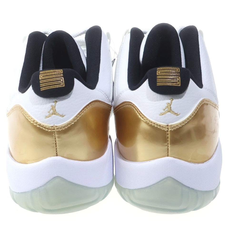 NIKE(ナイキ) AIR JORDAN 11 RETRO LOW CLOSING CEREMONY エアジョーダン11 クロージングセレモニー ローカットスニーカー ホワイト/ゴールド US13/31cm 528895-103