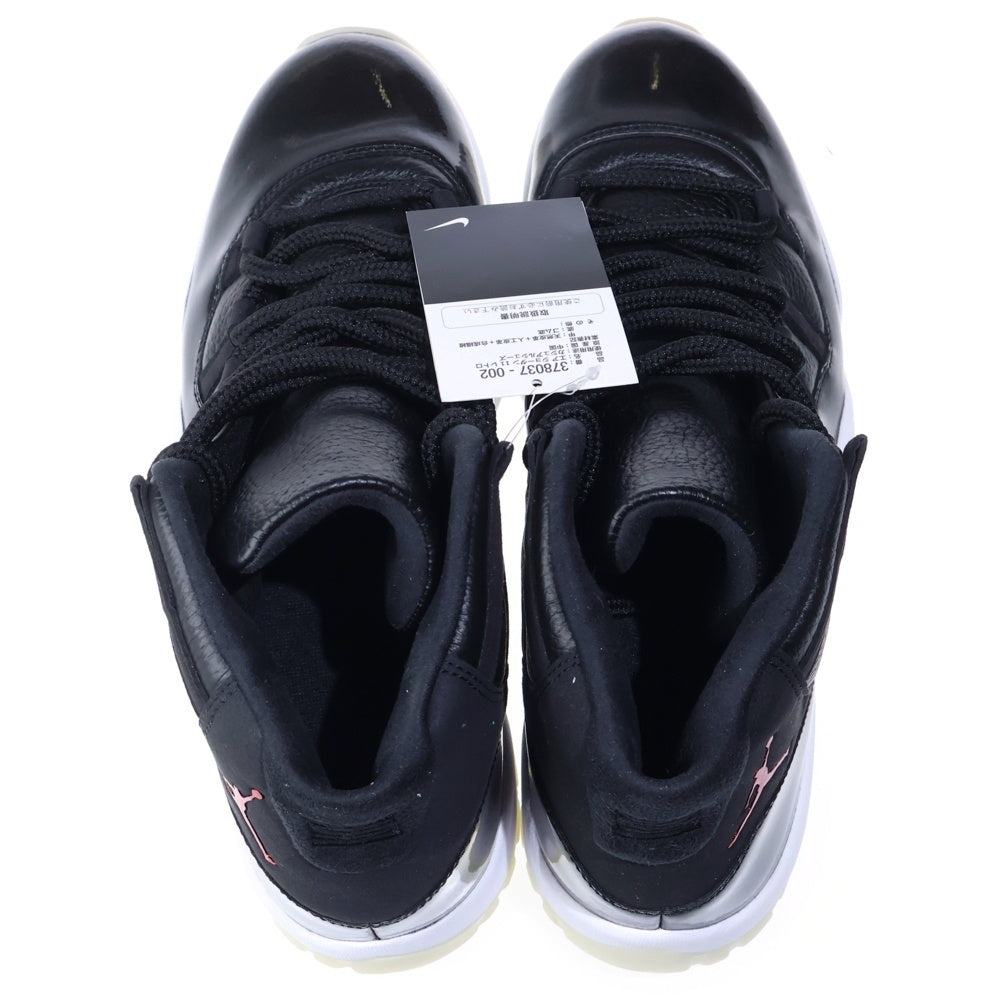 NIKE(ナイキ) 【観賞用 2015年製】 AIR JORDAN 11 RETRO 72-10 エアジョーダン11 レトロ ハイカットスニーカー ブラック US13/31cm 378037-002