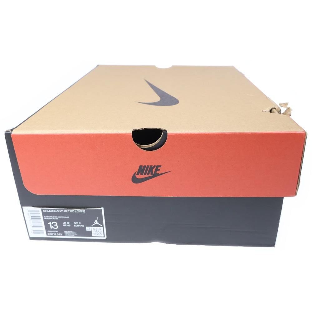 NIKE(ナイキ) AIR JORDAN 11 RETRO LOW IE BRED エアジョーダン11 レトロ ブレッド ローカットスニーカー ブラック US13/31cm 919712-023
