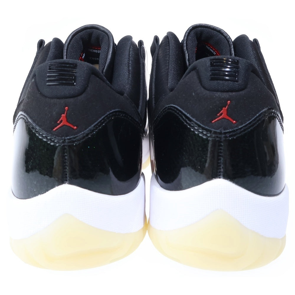 NIKE(ナイキ) AIR JORDAN 11 RETRO LOW 72-10 エアジョーダン11 レトロ ローカットスニーカー ブラック US13/31cm AV2187-001