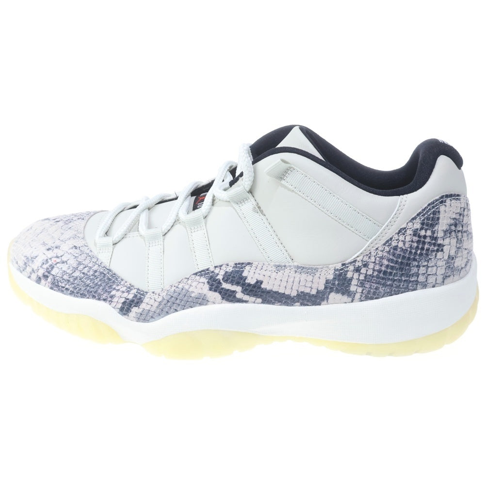 NIKE(ナイキ) AIR JORDAN 11 LOW SNAKESKIN エアジョーダン11 スネークスキン ローカットスニーカー ベージュ US13/31cm CD6846-002