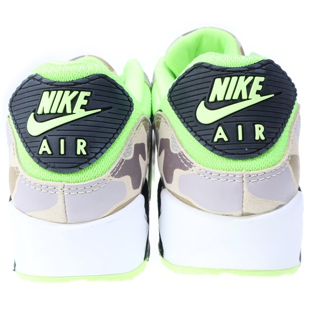NIKE(ナイキ) AIR MAX 90 GREEN CAMO エアマックス90 グリーンカモ ローカットスニーカー ブラウン/グリーン US12/30cm CW4039-300