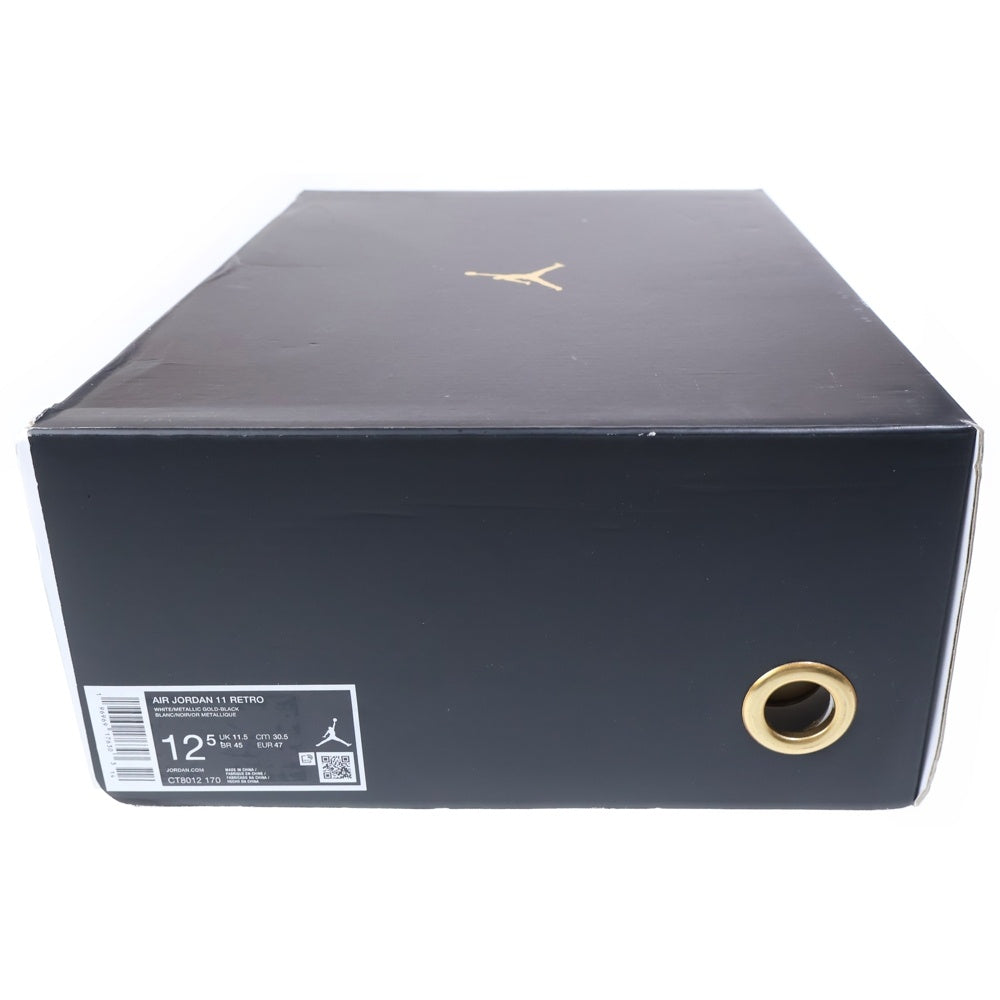 NIKE(ナイキ) AIR JORDAN 11 RETRO GRATITUDE エアジョーダン11 レトロ グラティテュード ハイカットスニーカー ホワイト/ブラック US12.5/30.5cm CT8012-170