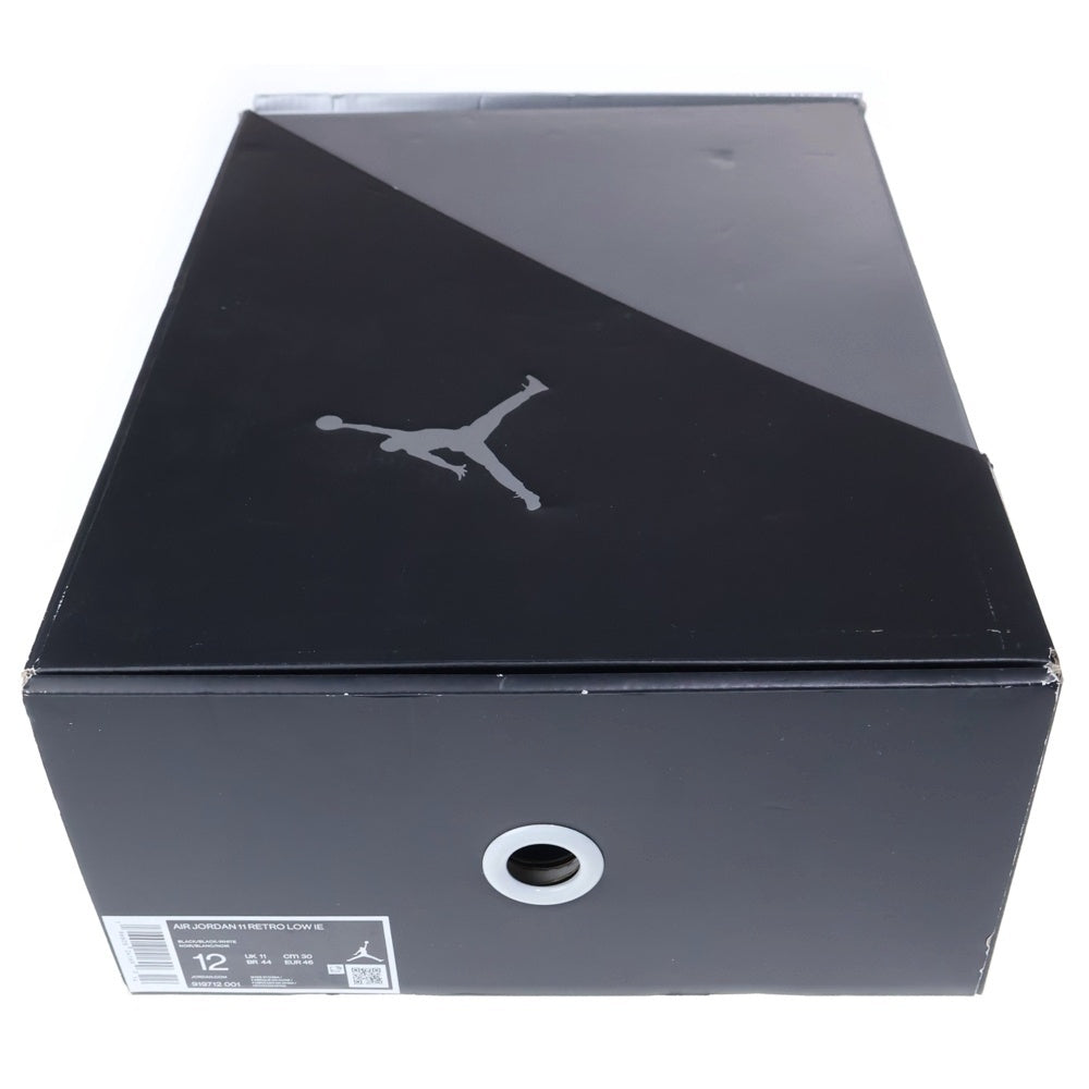 NIKE(ナイキ) AIR JORDAN 11 RETRO LOW IE CRAFT エアジョーダン11 レトロ クラフト ローカットスニーカー ブラック US12/30cm 919712-001