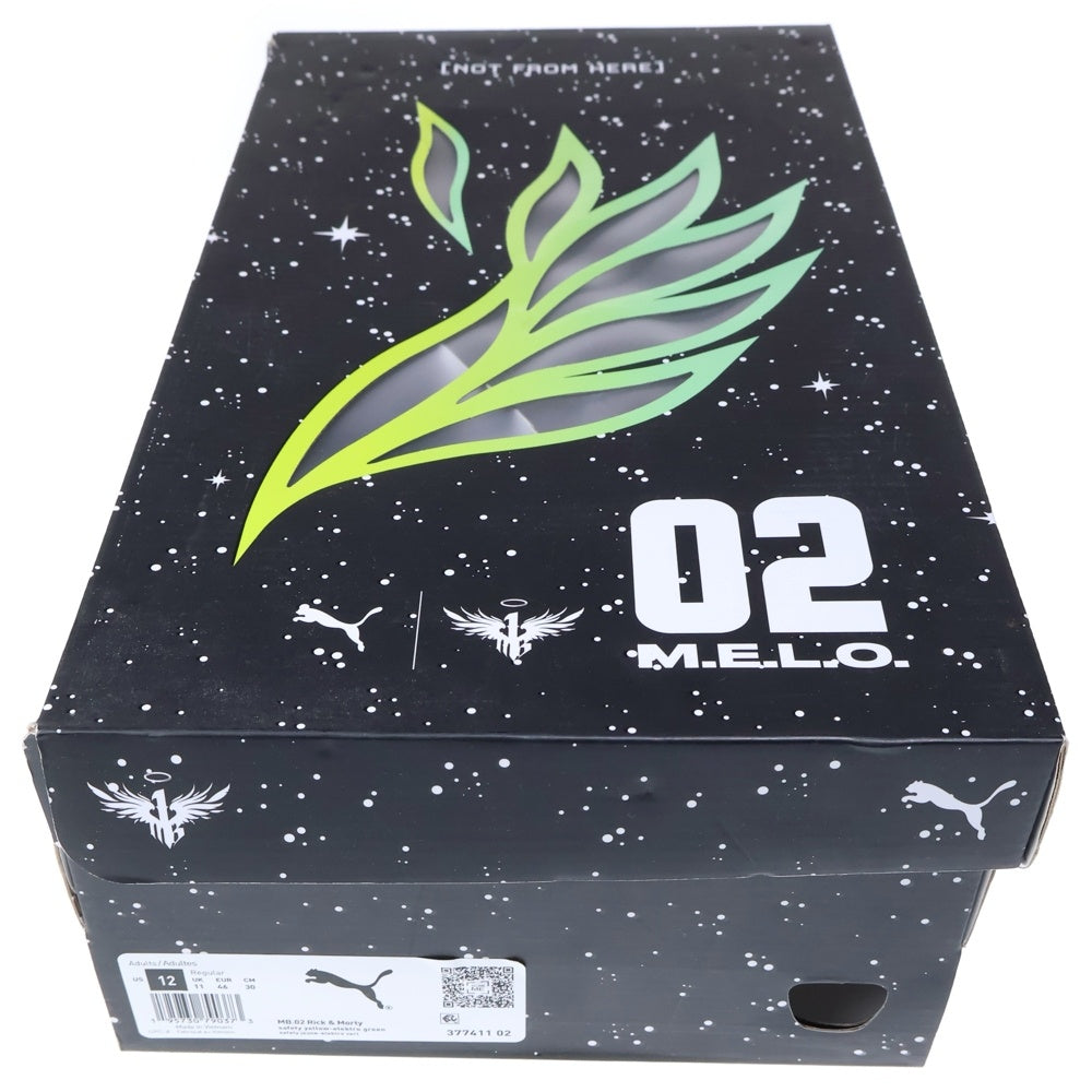 PUMA(プーマ) ×Rick and Morty LAMELO BAL MB02 リック・アンド・モーティ ラメロボール ミッドカットスニーカー マルチカラー US12/30cm 377411-02