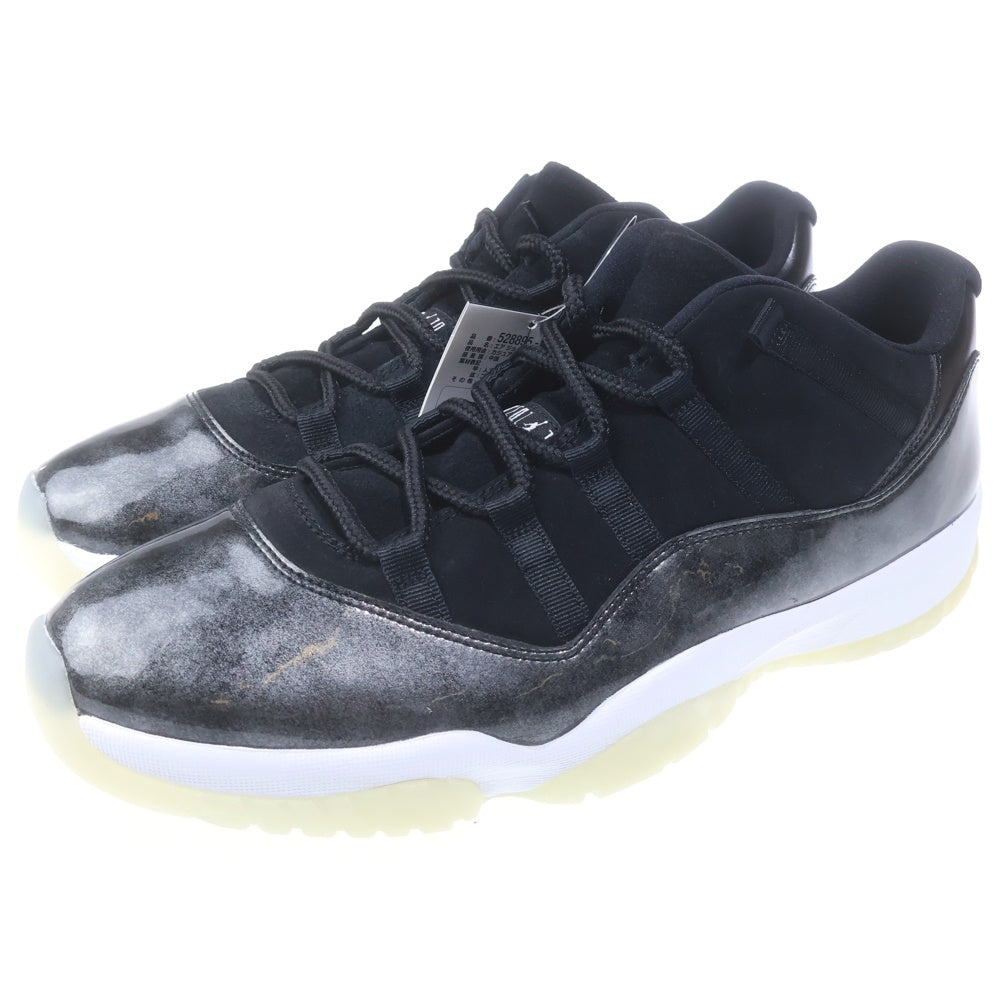 NIKE(ナイキ) AIR JORDAN 11 RETRO LOW BARONS エアジョーダン11 レトロ バロンズ ローカットスニーカー ブラック US13/31cm 528895-010