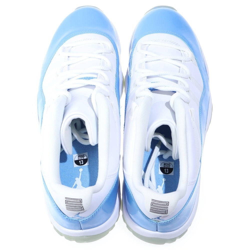 NIKE(ナイキ) 【観賞用 2016年製】 AIR JORDAN 11 RETRO LOW UNIVERSITY BLUE エアジョーダン 11 レトロ ユニバーシティ ローカットスニーカー US13/31cm 528895-106
