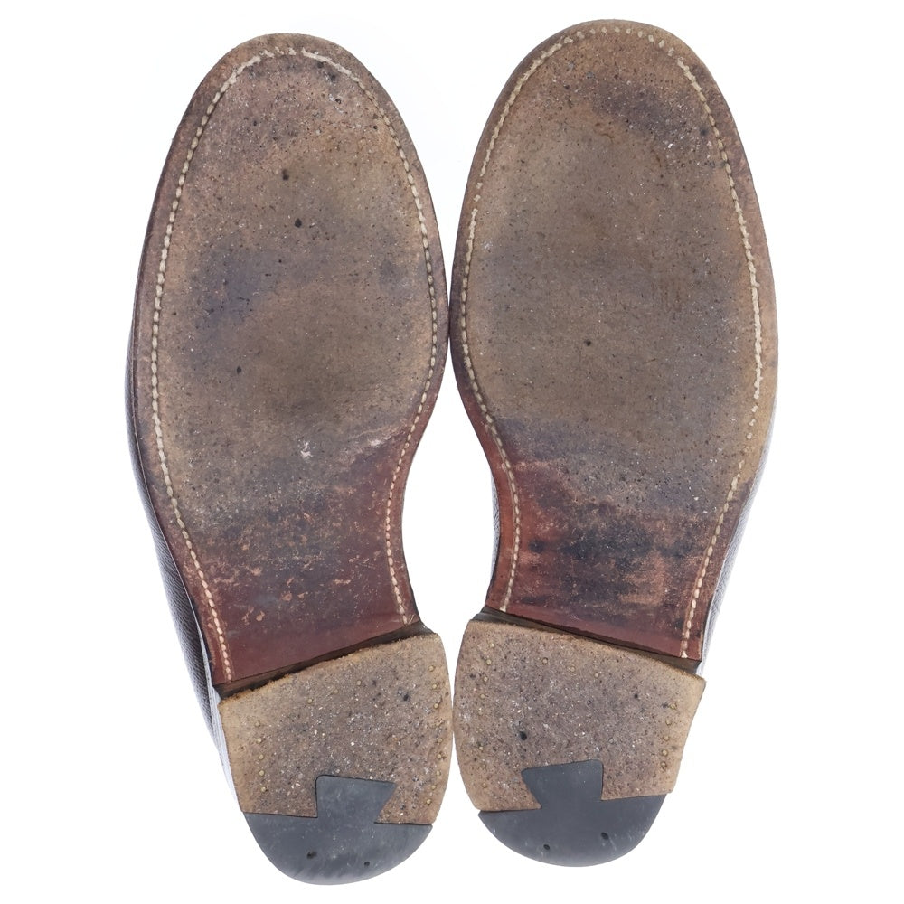 Alden(オールデン) N7202 カプリラスト レジーナグレインレザー ビジネスドレスシューズ コインローファー ブラウン