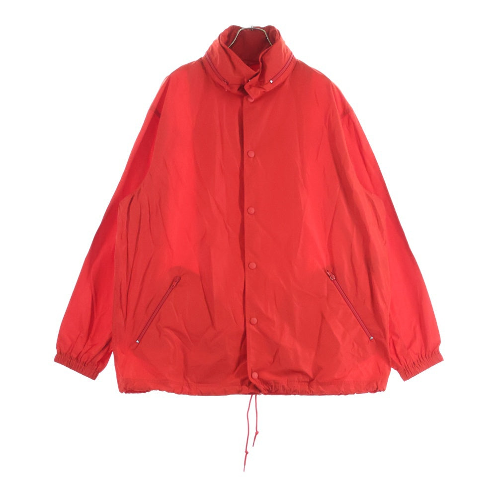 BALENCIAGA(バレンシアガ) Back Logo Nylon Jacket バックロゴプリント ナイロンジャケット レッド 556238 TYD36