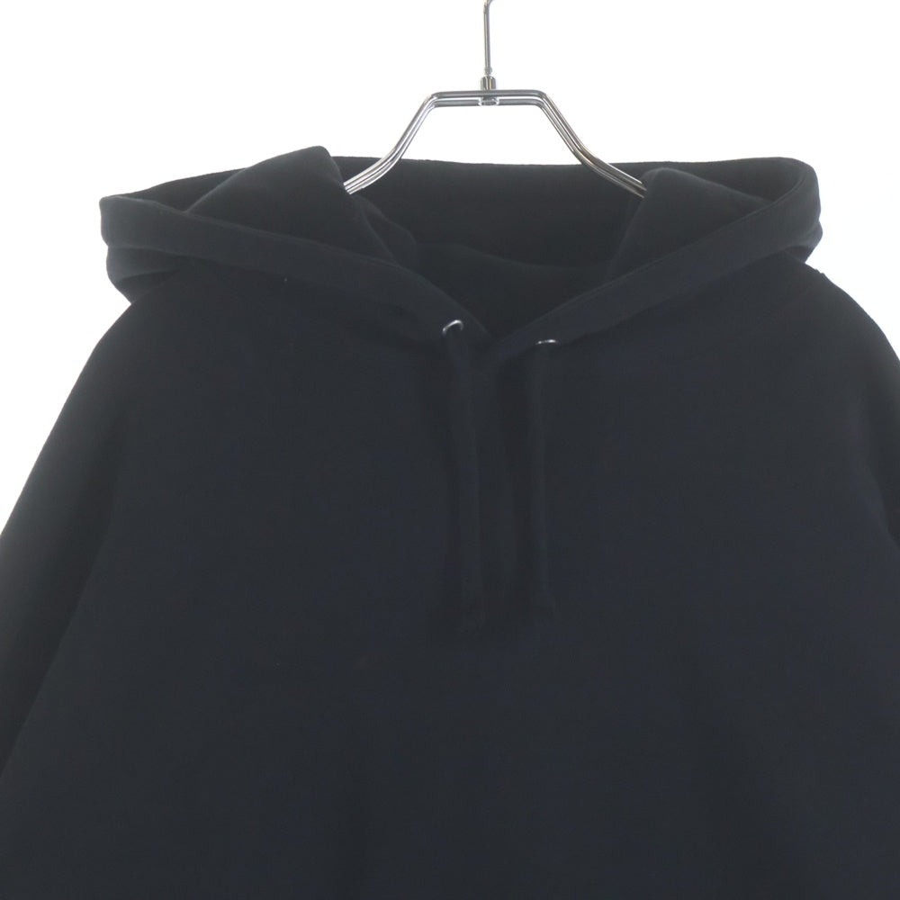 SUPREME(シュプリーム) 23AW Satin Applique Hooded Sweatshirt サテン アップリケ フーデッドスウェットシャツ パーカー ブラック
