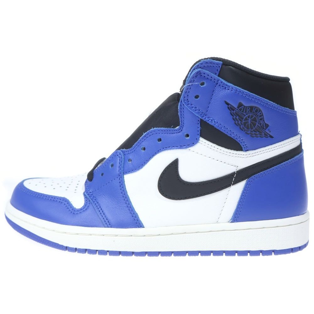 NIKE(ナイキ) AIR JODAN 1 RETRO HIGH OG エアジョーダン レトロ ハイカットスニーカー ブルー/ホワイト US9/27cm 555088-403