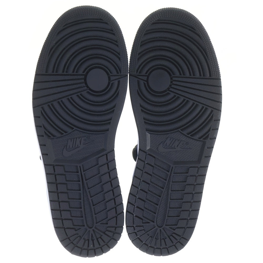 NIKE(ナイキ) AIR JODAN 1 MID エアジョーダン ミッドカットスニーカー ホワイト/ブルー US9.5/27.5cm 554724-140