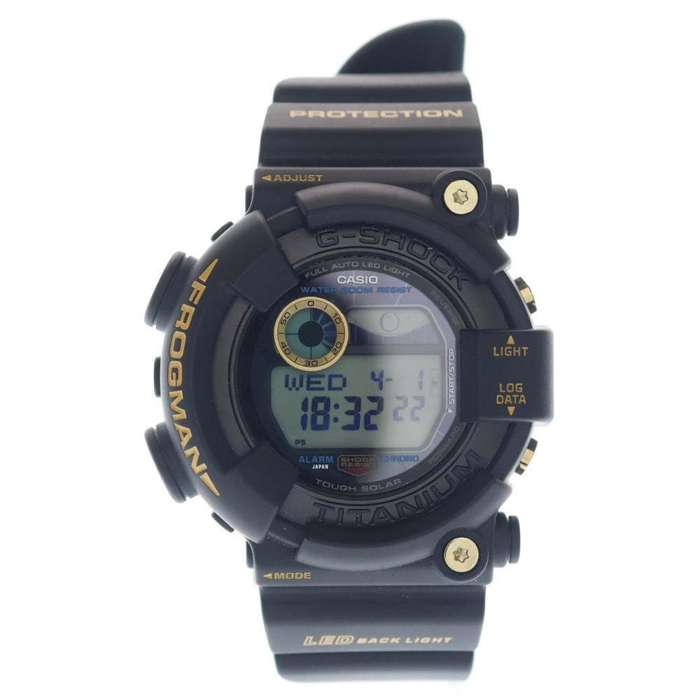 CASIO G-SHOCK(カシオ ジーショック) FROGMAN フロッグマン 30周年記念モデル ソーラーウォッチ 腕時計 ブラック GW-8230B-9AJR