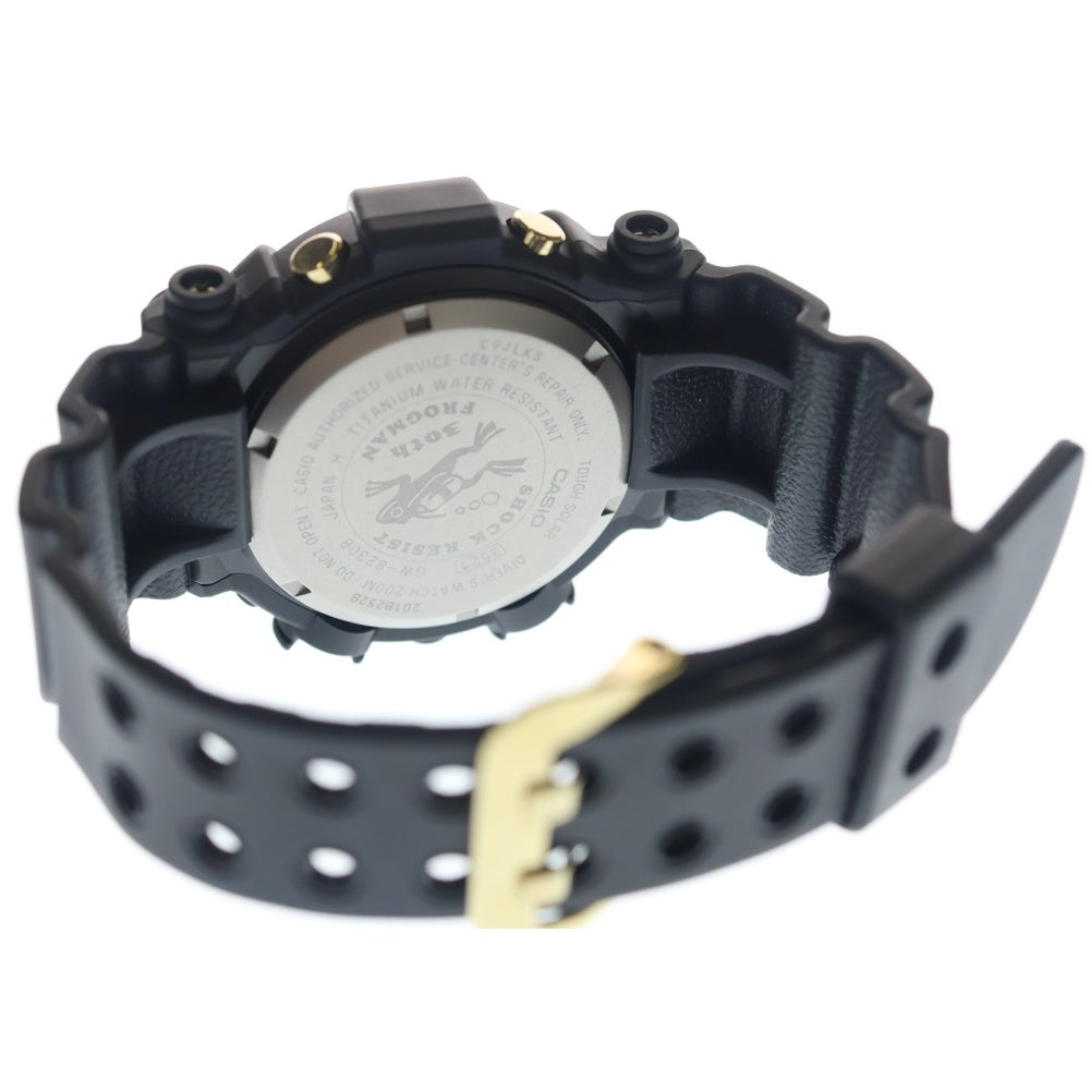 CASIO G-SHOCK(カシオ ジーショック) FROGMAN フロッグマン 30周年記念モデル ソーラーウォッチ 腕時計 ブラック GW-8230B-9AJR