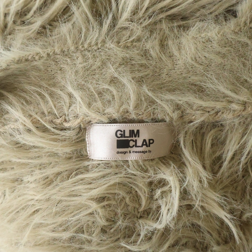 GLIMCLAP(グリムクラップ) ニット ロングカーディガン ベージュ 17-105-gla-ce