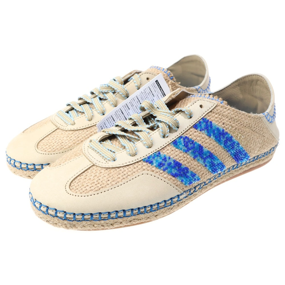 adidas(アディダス) ×CLOT GAZELLE BY EC クロット ガゼル エディソン チャン ローカットスニーカー ベージュ/ブルー US9/27cm IH3641
